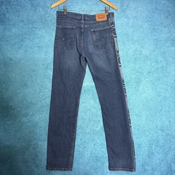 Levi's 502 Regular Taper Big Boy's Blue Jeans 20 Regular 30W 30L - Picture 13 of 16